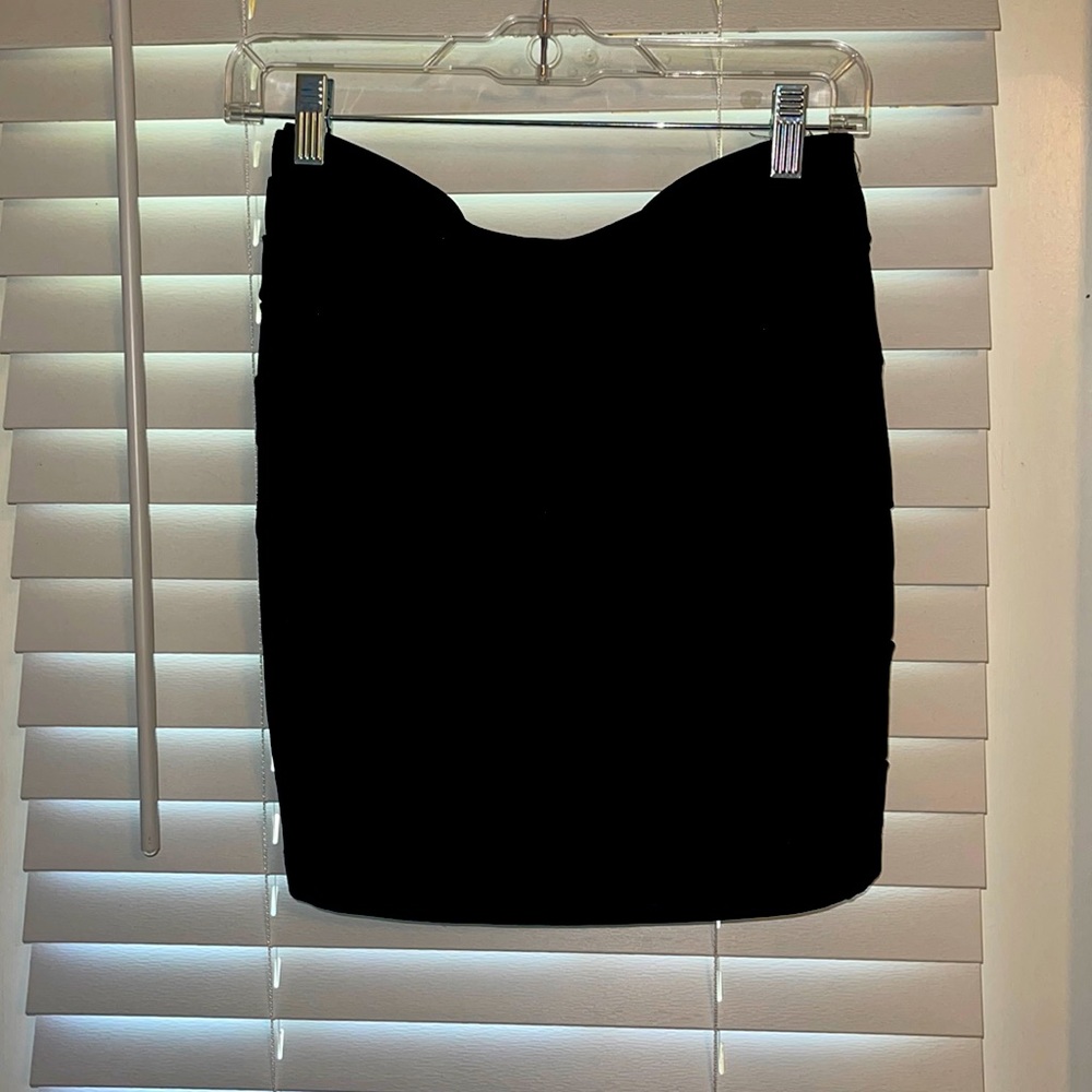 Black Mid Thigh skirt